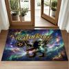 Chelsea FC Design Crystal Velvet Rug Soft Decorative Mat for Bedroom Entrance