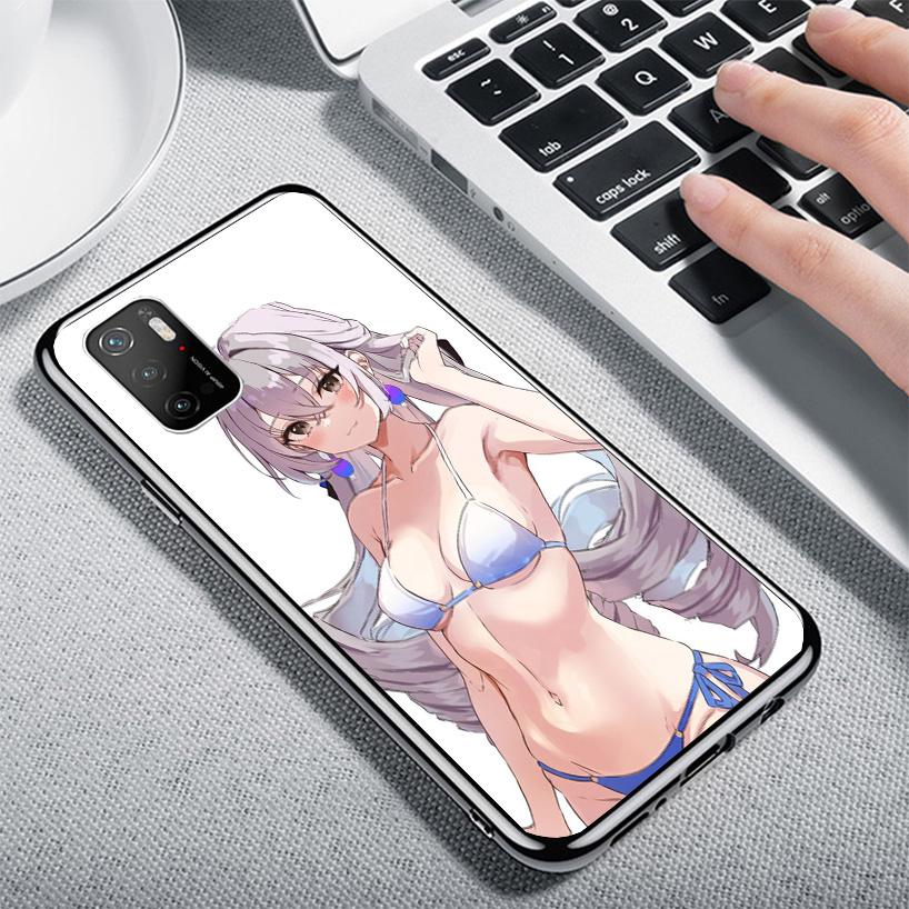 Honkai Star Rail Bronya Rand Phone Case For Xiaomi Poco X7 X6 X5 Pro F7 Ultra Redmi 15C 15 13 13C 12 12C 10 10A 10C 9 9A 9C 9T C
