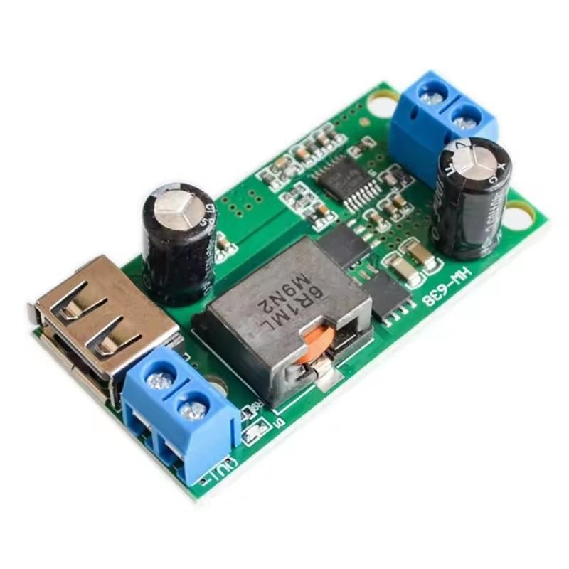 Step-Down-Modul Isolierte Stromversorgung Stromreduzierer Adapter 9V 12V 24V 36V auf 5V 5A Modulplatine Ersatz