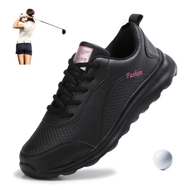 Dámské jarní letní golfové boty bílé růžové dámské outdoorové tenisky pro golfový trénink velká velikost 35 -42 boty na trávu atletické trenéry