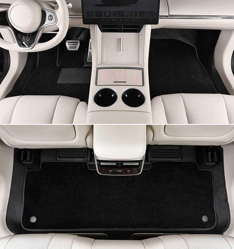 Luxeed R7 Full Coverage Double Layer Carpet Floor Mats