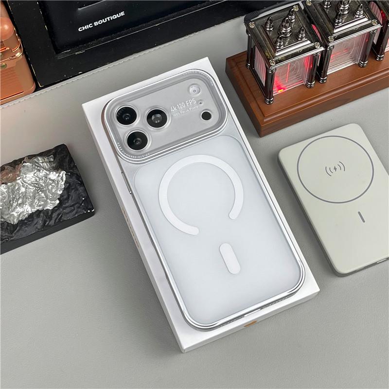 

Compatible with Apple iPhone 17Promax Case - Fine Hole, Magnetic Suction for iPhone 16Pro, 15promax, 14, 13. iPhone 14 Pro Max