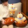 PP Cotton Simulation Hen Plush Toy Hen Chick Family Plush Dolls Chick Family Plush Toys  Home Decor