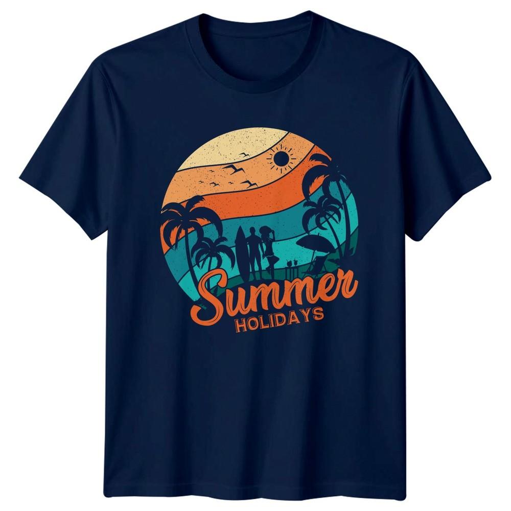 Summer Holidays TShirt Tropical Beach Holiday Gift For Him And Her