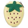 New Product Cute Little Strawberry PU Coin Purse Explosive Fruit Coin Storage Bag Can Be Hung Bag Organ Card Bag