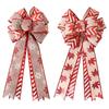 54cm Double Layers Christmas Bows Christmas Tree Decoration Ornaments For Home Front Door Wall Window Decor