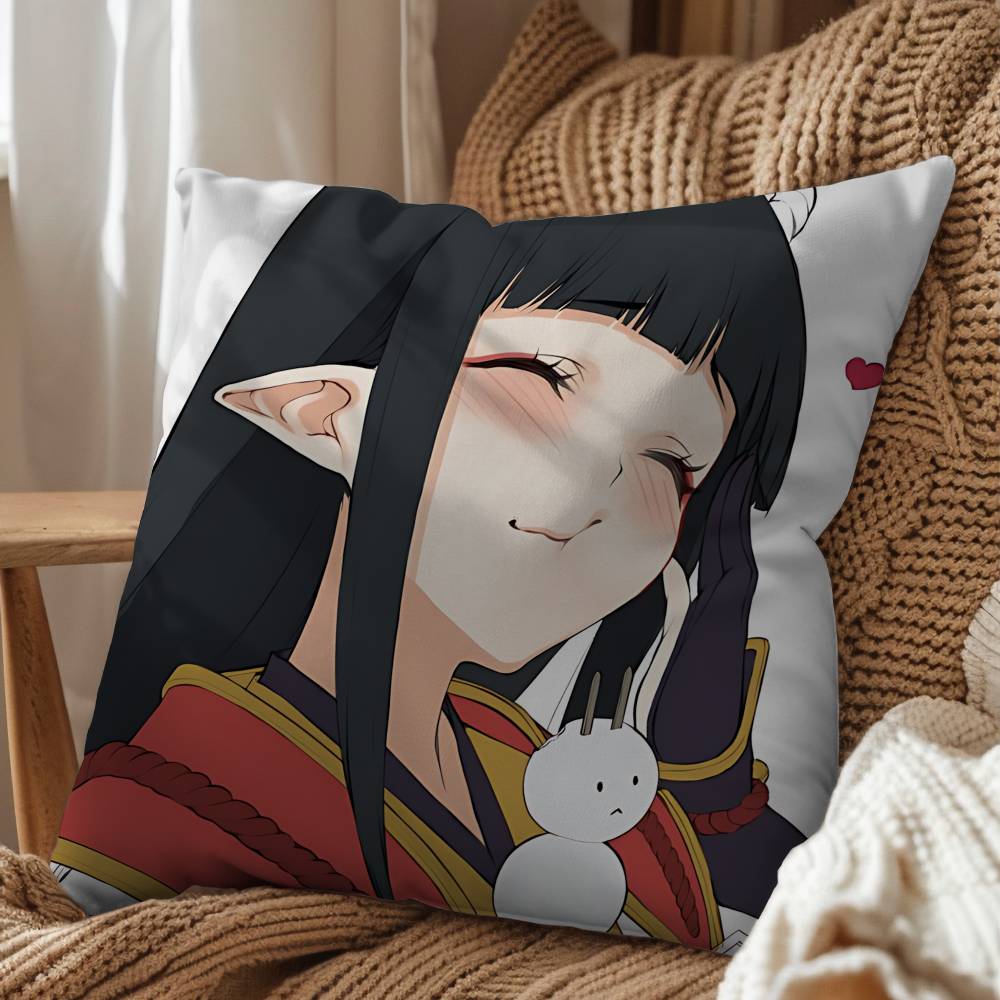 Hinoa game Minoto Hunter Rise Pillow Case Antidustmite Pillowcase Invisible zipper silky short plush Sofa cushion cover