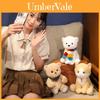Cute Plush Cat Teddy Bear Stuffed Toys With Colorful Scarves For Kids