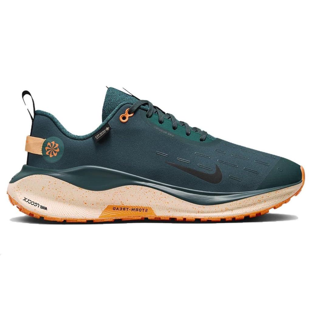 Nike ReactX Infinity Run 4 GORE-TEX Deep Jungle Total Orange Men Sneakers Green Geode-Teal Black FB2204-300