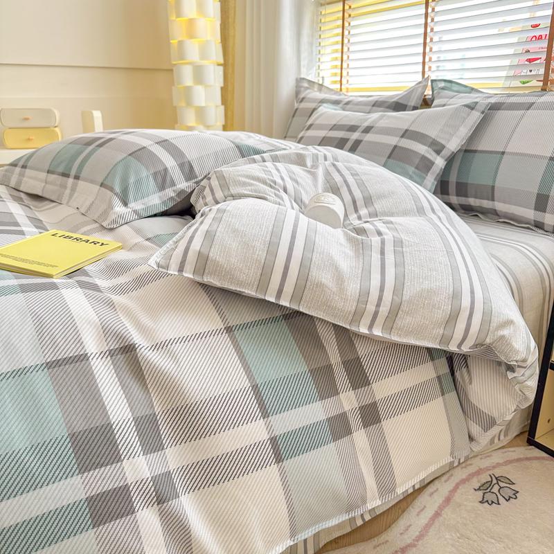 Pure Cotton 4-Piece Bedding Set