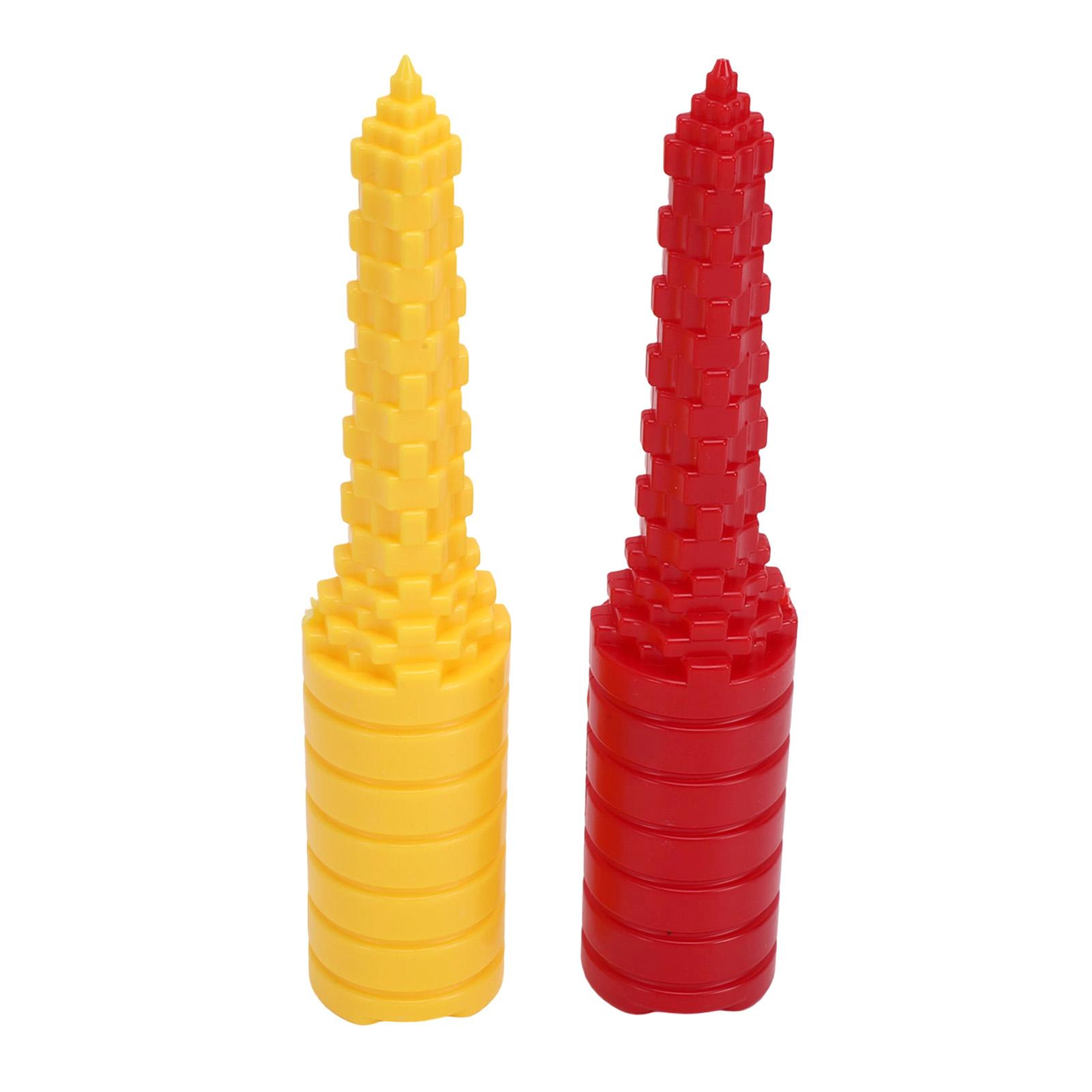

2pcs Hot Dog Bun Drill Hole Puncher Leakproof Dog Roll Maker Bread Filling Baking Tool Yellow Red