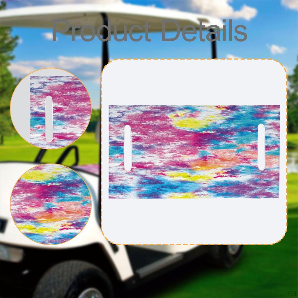 Durable Microfiber Multi-Purpose Golf Seat Cover Essential Accessory for Lovers
