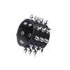 Fashion Fashion Punk Street Shooting Nightclub Square Rivet Spike Bracelet Ins Couple Leather Bracelet Bracelet