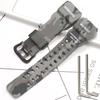Natural Resin Replacement Watch Strap Suitable for Casio G-Shock Master G Mudmaster GG-1000 GWG-100 GSG-100 Sport Watch Bracelet