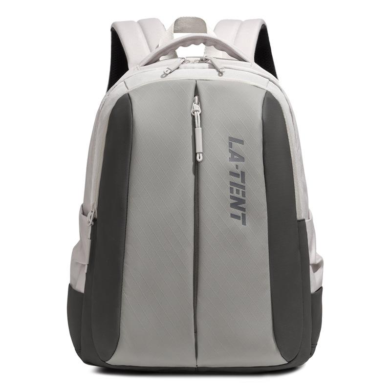 Contrast Color Backpack Men's Large Capacity Multi-compartment Schoolbag Women's Outdoor Sports Travel Backpack