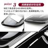 KOKATO Inner Door Handle Covers/Protectors (Black) for Crown Sport (35 Series) and Crown Estate (30 Series) RS Z