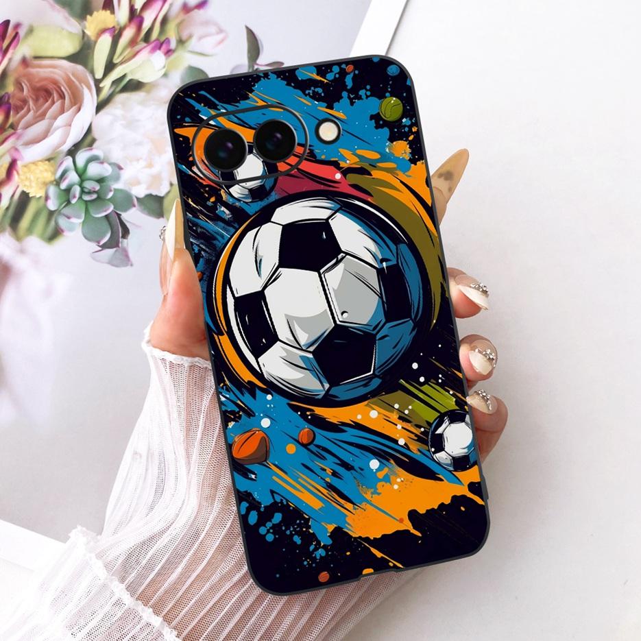 Für Google Pixel 9 Pro Hülle Niedlicher Löwe Mode Bemalte Abdeckung Weiche TPU Handyhülle Für Google Pixel 9A Pixel9 Pro Rückseite Fundas