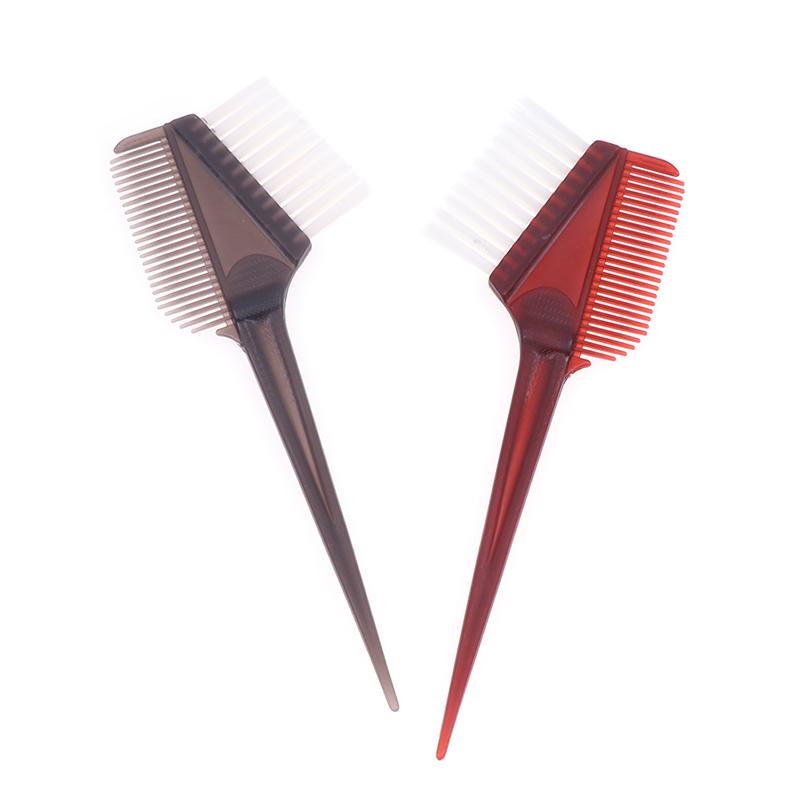 Pro Salon Tools Plastic Hair Dye Coloring Brushes Comb Barber Salon Tint Tools