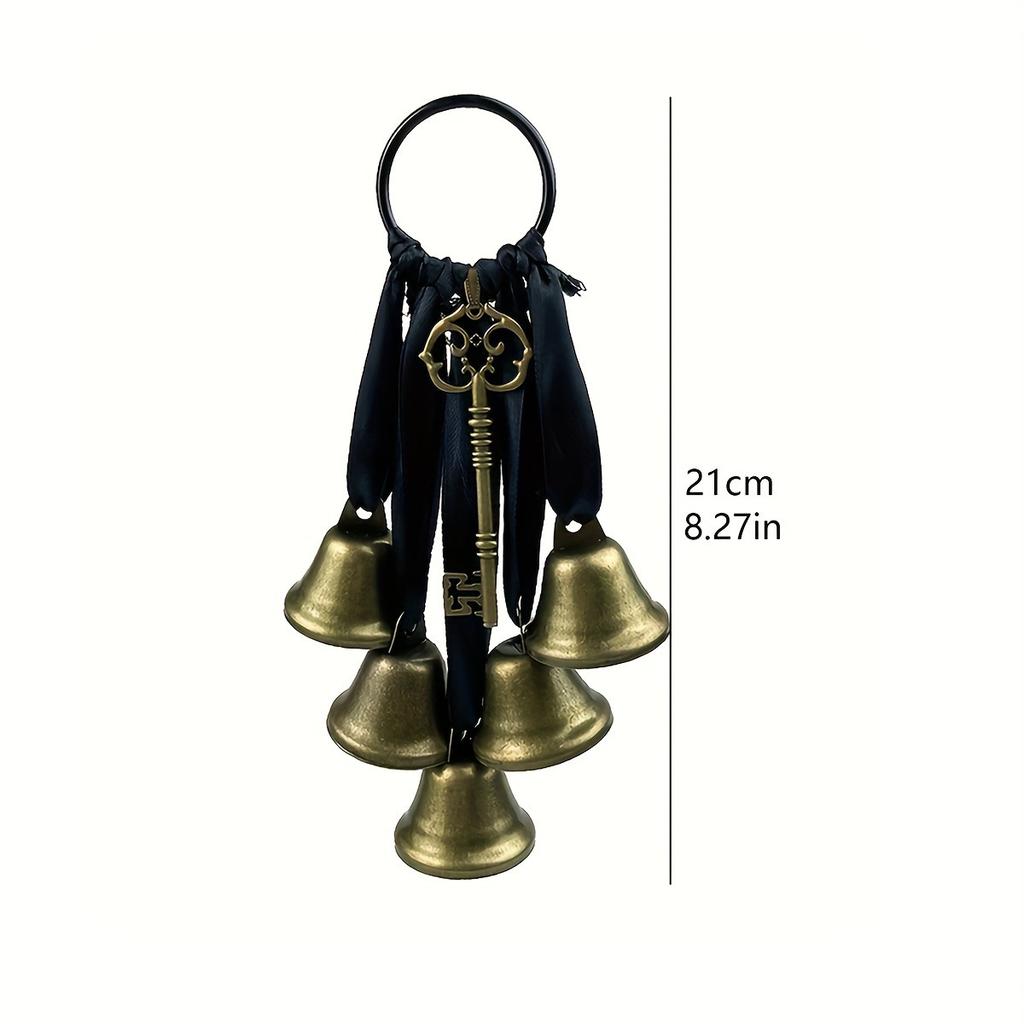 1Pc Witch Wind Bell Protection Door Handle Hook Wind Chime Home Room Window Sill Decoration Pendant