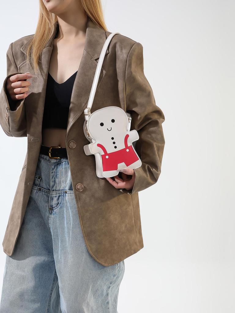 Retro Winter Celebrity Crossbody Bag - Women's Trendy Single Shoulder Handbag