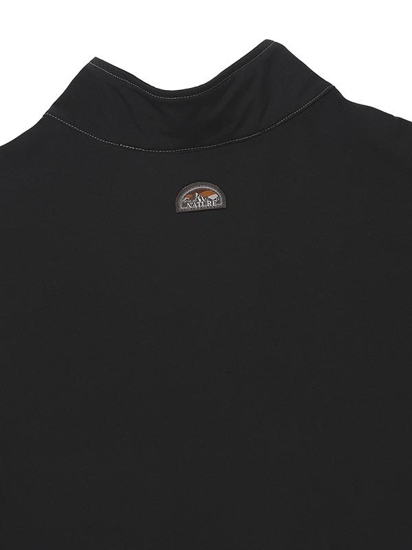 Bbc Earth M Contrast Stitch Out-Pocket Anorak_Black