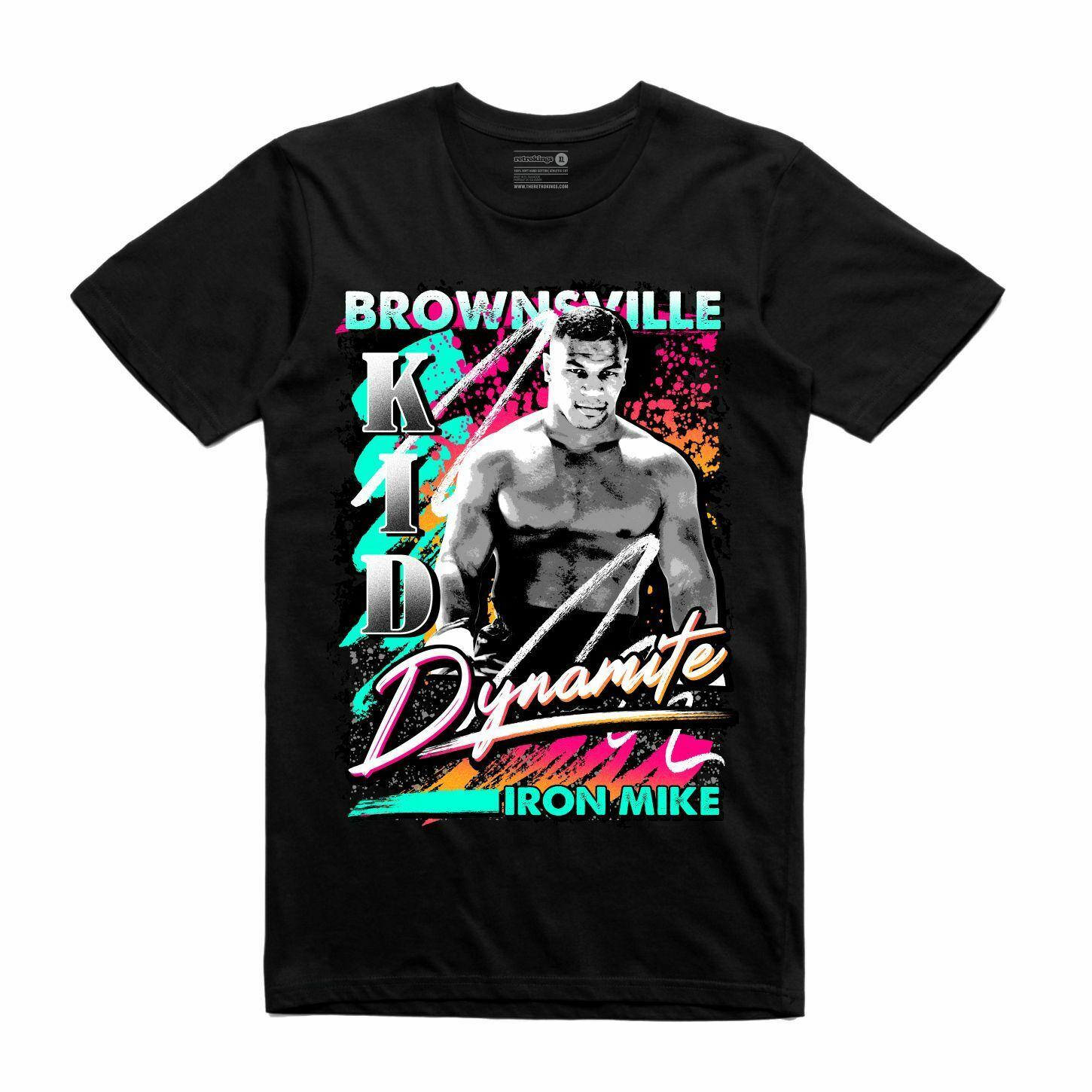 

Brownsville Boxing Legend Mike Tyson TShirt Premium Cotton Short Sleeve ONeck Mens T Shirt New S3XL 4XL