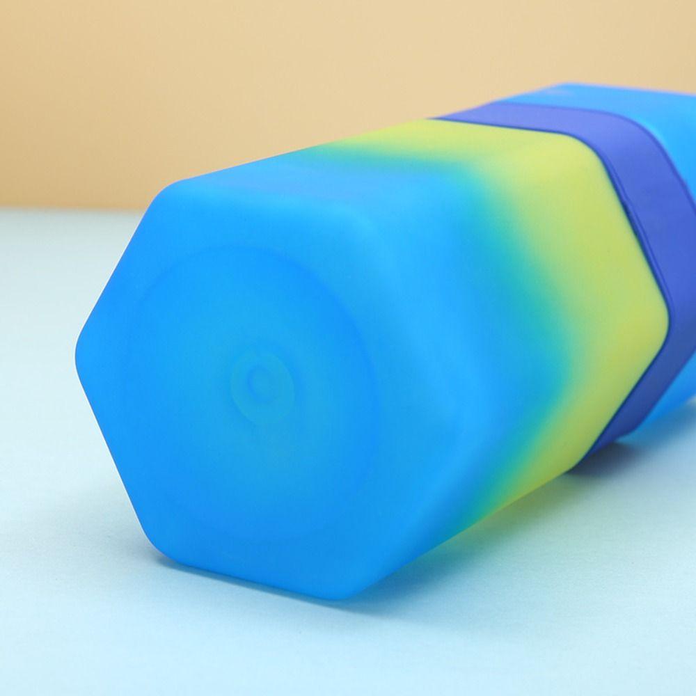 Three Piece Set Leak Proof Colorful Cup Large Capacity Fitness Sports Kettle  Travel