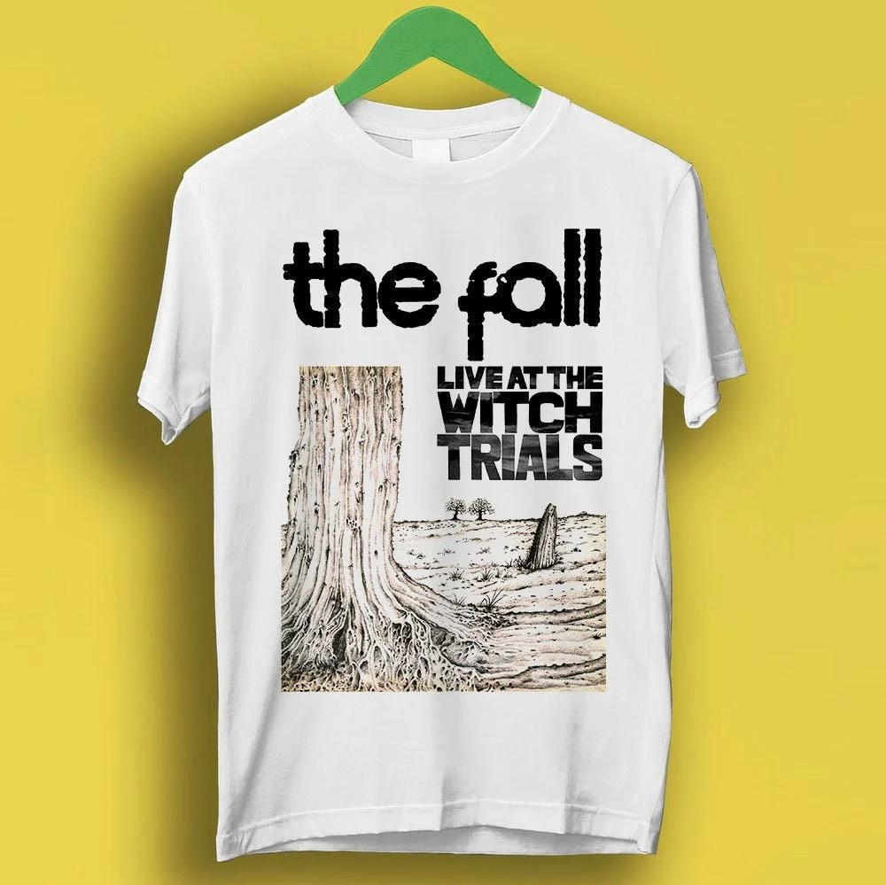 The Fall Live At The Witch Trials Band Punk Rock Meme Gift Funny Tee Summer Unisexs and Womens Loose and Breathable Tshirt Top S