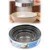6PCS Round Flour Sifter Set Stainless Steel Kitchen Strainer Baking Sifter  Flour Sifting
