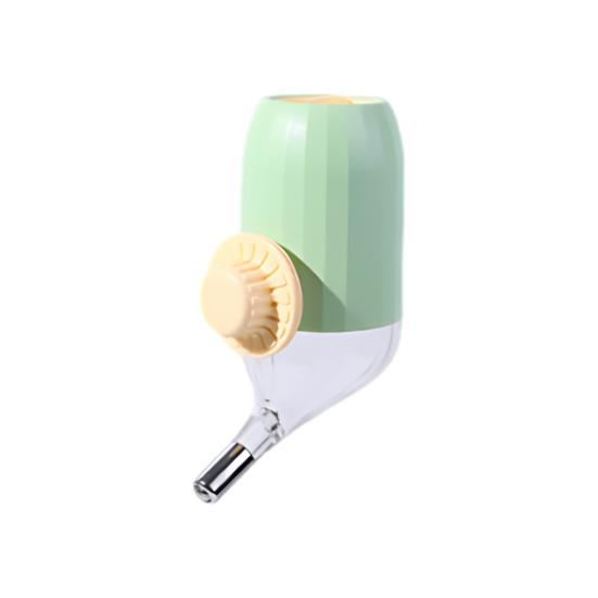 No-drip Pet Water Dispenser 500ml 700ml Dog Water Bottle Leak-Proof Cage Hanging Water Feeder for Small Medium Pets Cats Dogs