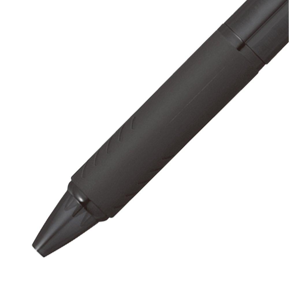 Mitsubishi 3-Color Ballpoint Pen Jetstream 0.7mm Easy-Writing Transparent Black SXE340007T.24