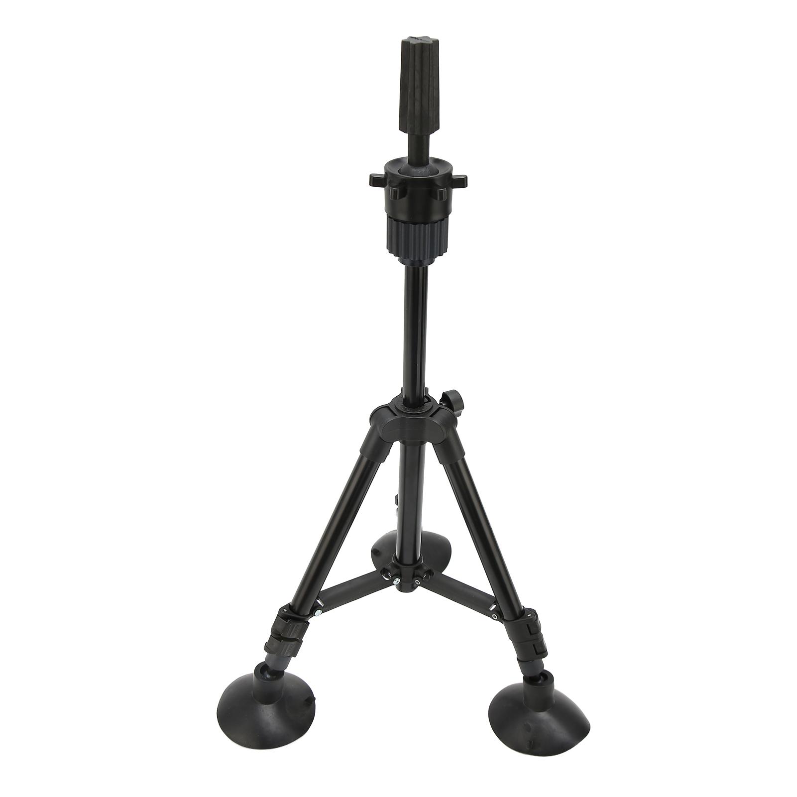 

Держатель головы парика Присоска Алюминиевый сплав Портативный Регулируемый Кронштейн для головы парика для салона красоты Черный