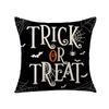 Halloween Cushion Cover 45x45 Pillowcase pumpkin witch car Printed Sofa Cushions Decorative Pillowcover Home Decor Pillow case
