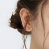 Mcel 14K/18K Basic Golden Ball Earrings