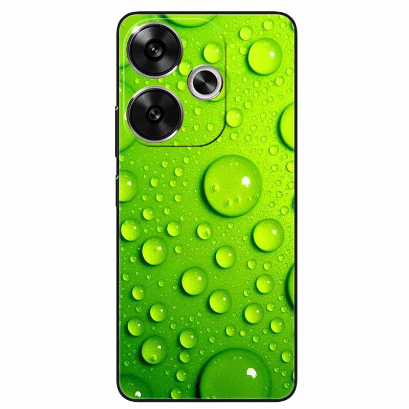 For Xiaomi Redmi 13 Case Animals Painted Black Silicone TPU Soft Bumpers for Redmi 13 4G 5G Redmi13 Phone Cover Protect Capa