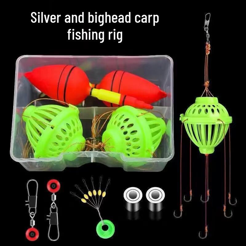 Longchan Fluorescent Cage Explosive Fishing Hook Set