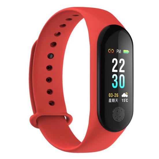 M3 Plus HR Heart Rate Blood Pressure Monitor Fitness Tracker Smart Bracelet