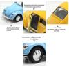 Classic Vintage Car Alloy Material Pull Back Door Car Children's Toy