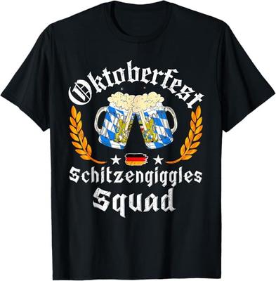 Squadra Oktoberfest Festival Bavarese Monaco Birra Uomo Donna Maglietta