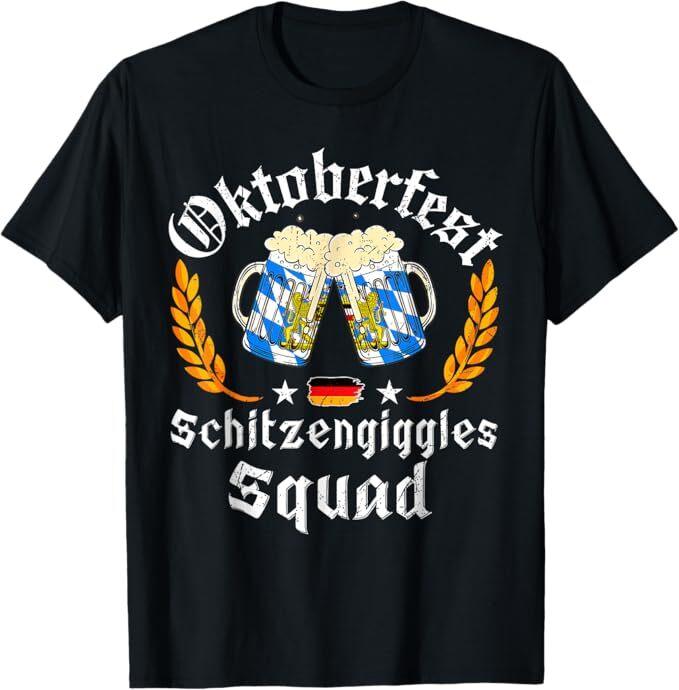 Oktoberfest Squad Bavarian Festival Munich Beer Men Women T-Shirt