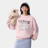 Li Ning Sports Life Collection Sweatshirt Women's Light Blush Pink AWDV360-4