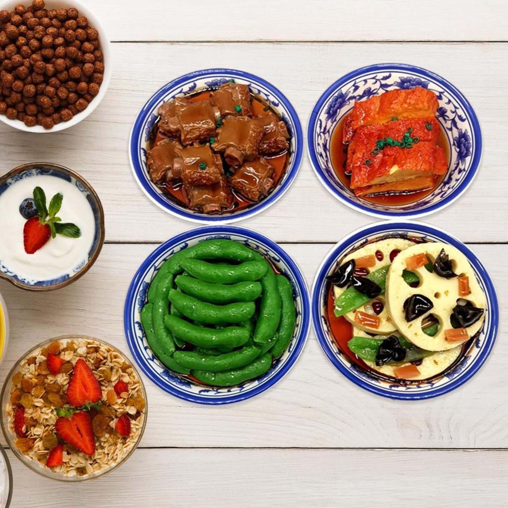 Realistic Chinese Hot Dish Cool Dish Model Simulation Chinese Dish Model Photo Props for Luncheonette Restaurant Display