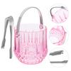 Home Party Small Ice Bucket Clip Set Practical Cube Containers Barrel KTV Beer Cocktail Holder