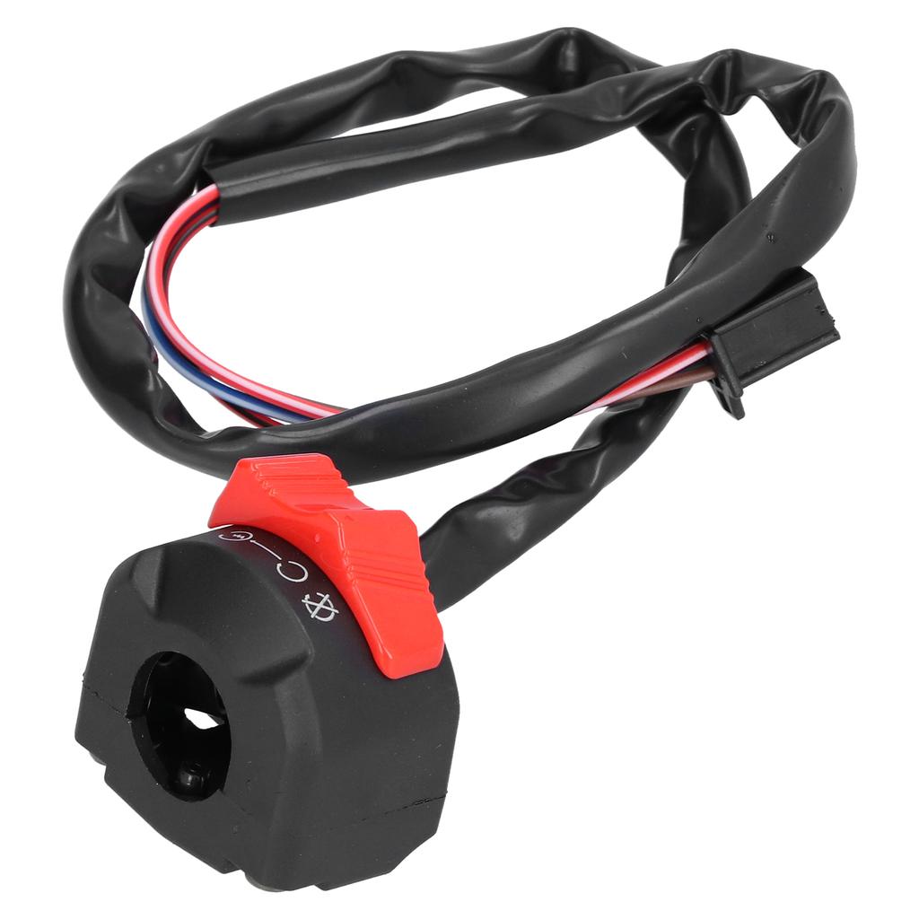 78in Przełącznik Kierownicy Wodoodporny Motocyklowy Kontroler Przycisku Start Stop Uniwersalny