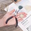 3 in 1 Jewelry Pliers Set with Side Cutting Round Nose Pliers Flat Nose Pliers Polishing Tools Equipment for Crafts Supplies