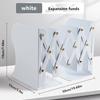 1pcs Metal Retractable Book Stand Simple Book Board High Desk High Aesthetic Value Simple Storage Rack