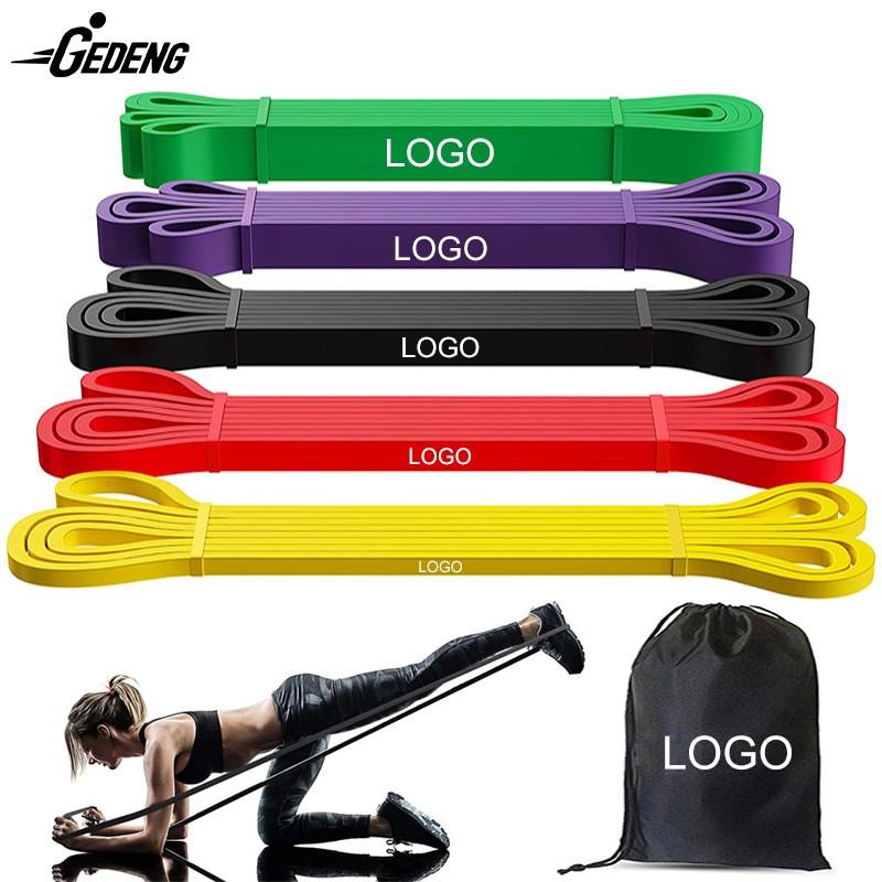Resistance Bands Chest Workout Pull-Up Assist Home Fitness Training With Handles Door Anchor Carabiner