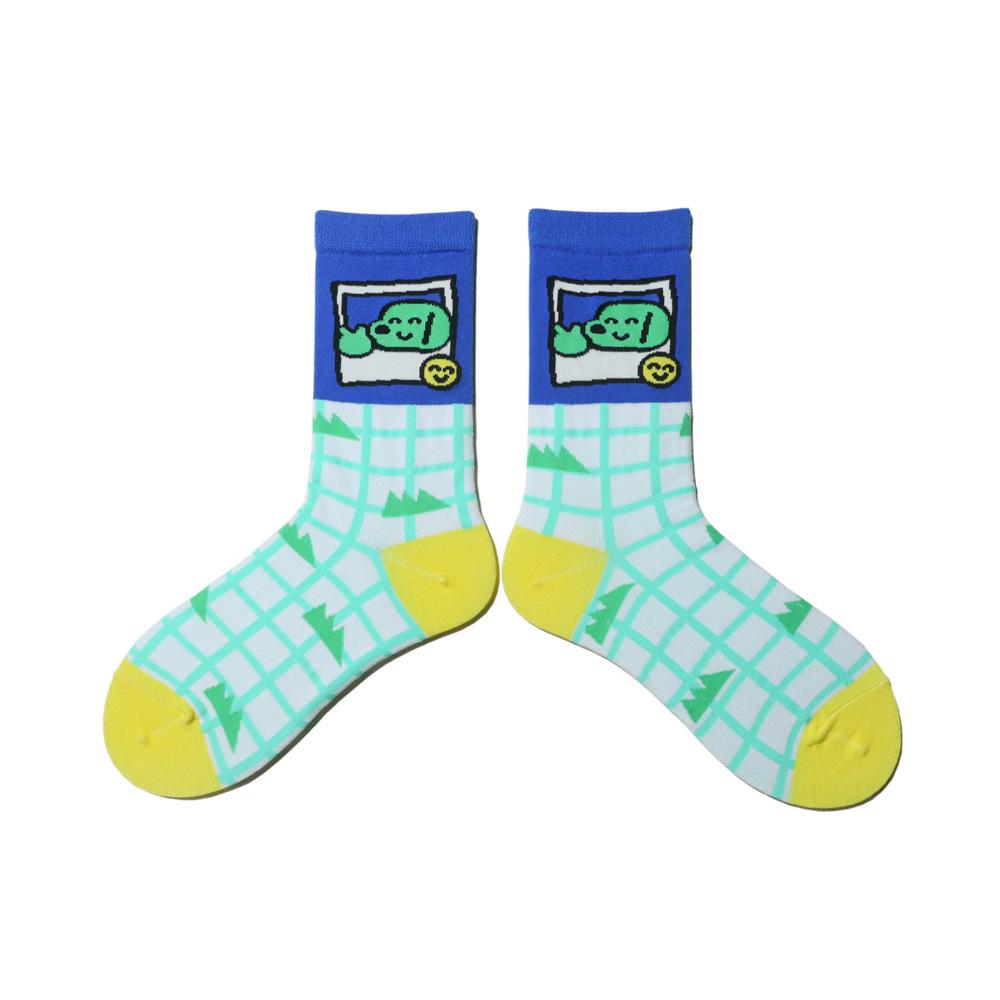 Playmate Series: 8 Adorable Ladies' Cotton Socks