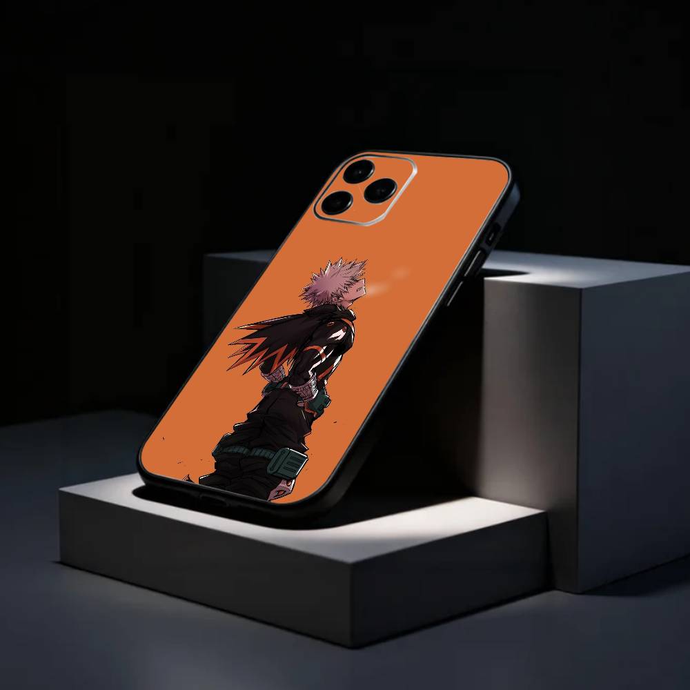 B-Bakugo My Hero Academia   Phone Case Silicone Soft For IPhone 17 16 15 14 13 12 11 X XR Plus Pro Max Plus