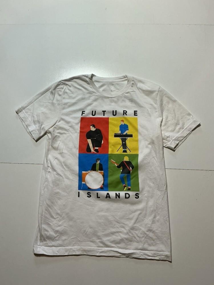Vtg Future Islands Fall 2018 Tour Concert Band TShirt ZL777 XL